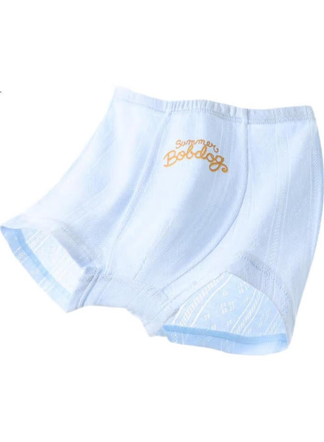 Babu Bean Babbudou Children'S Underwear, Boys' Breathable Mesh Boxer Briefs, For Primary And Secondary School Students, Mango Mesh, 4 Pieces, Size 120 - Image 3