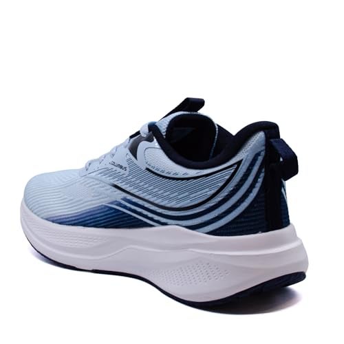 Columbus Valencia Running Shoes|Walking Shoes| Training & Gym Shoe | Outdoors Shoe for Men L.Sky & Navy (08) - Image 5