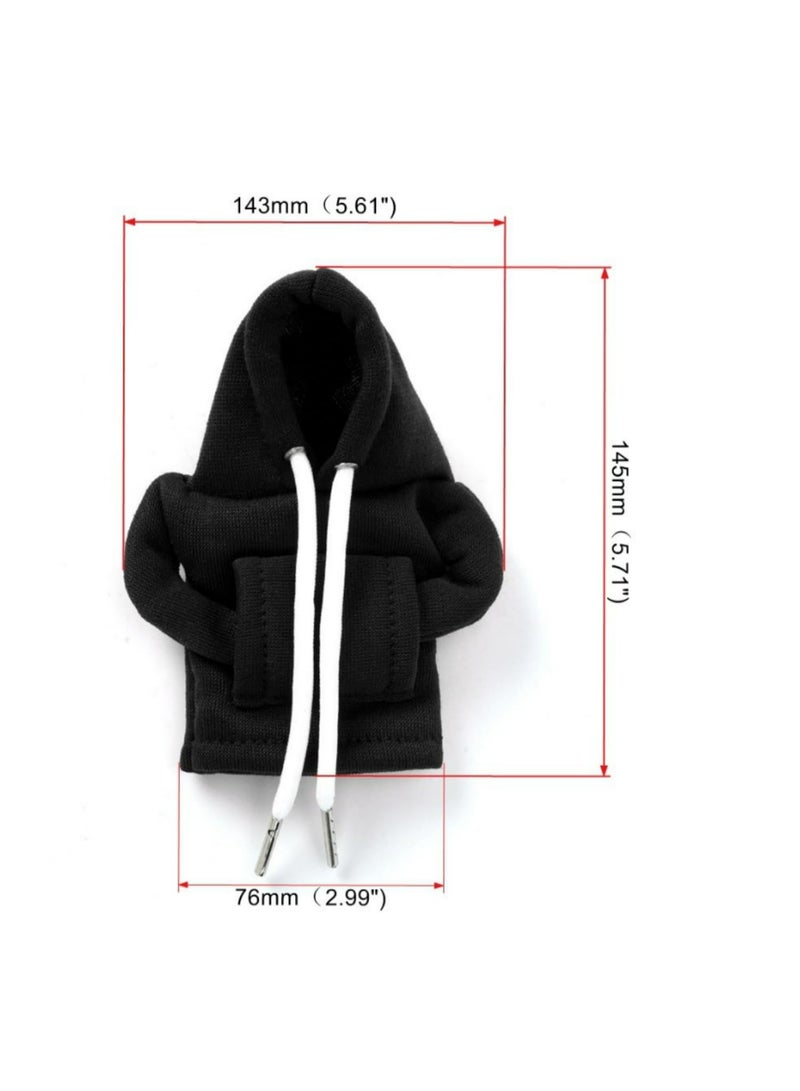 1PCS Universal Hoodie Gear Car Shift Lever Cover Change Lever Sweatshirt Gearshift Cover Hoodie Gear Knob Sweater Car Decorations - Image 5