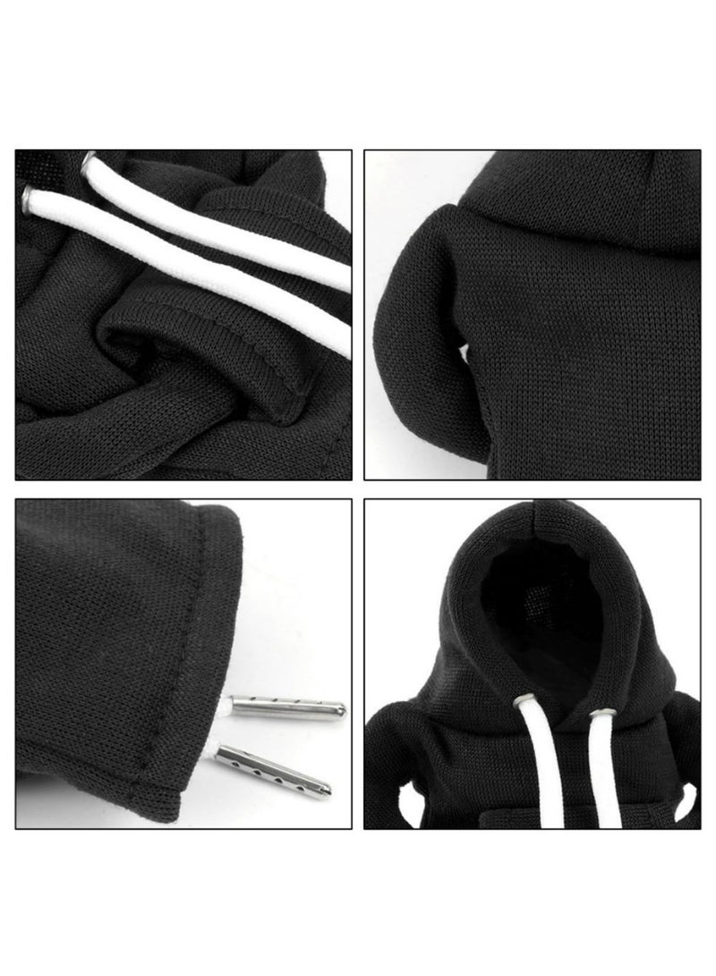 1PCS Universal Hoodie Gear Car Shift Lever Cover Change Lever Sweatshirt Gearshift Cover Hoodie Gear Knob Sweater Car Decorations - Image 3
