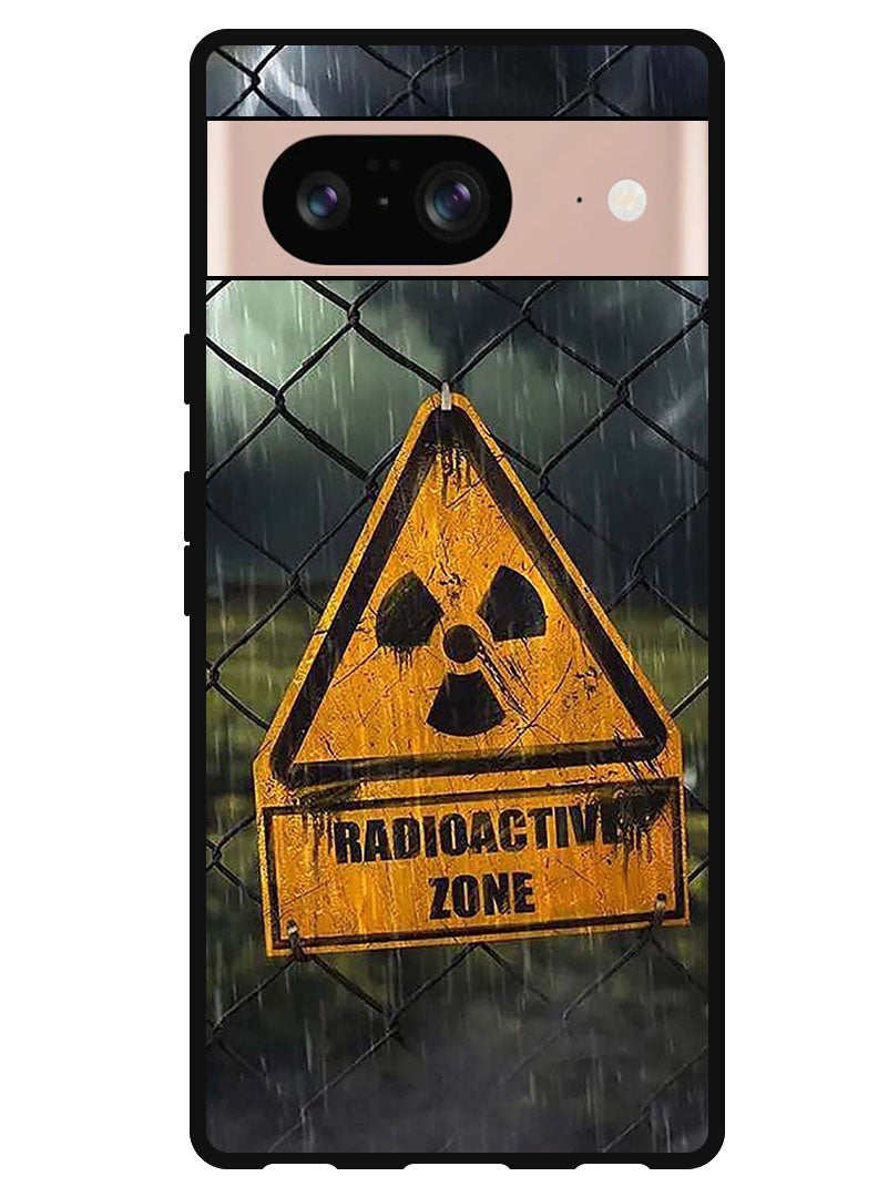 Theodor Protective Case Anti Scratch Shock Proof Bumper Cover For Google Pixel 8 Radioactive zone - Image 1
