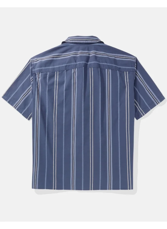 امريكان ايجل Relax Fit Tropical Printed  Shirt