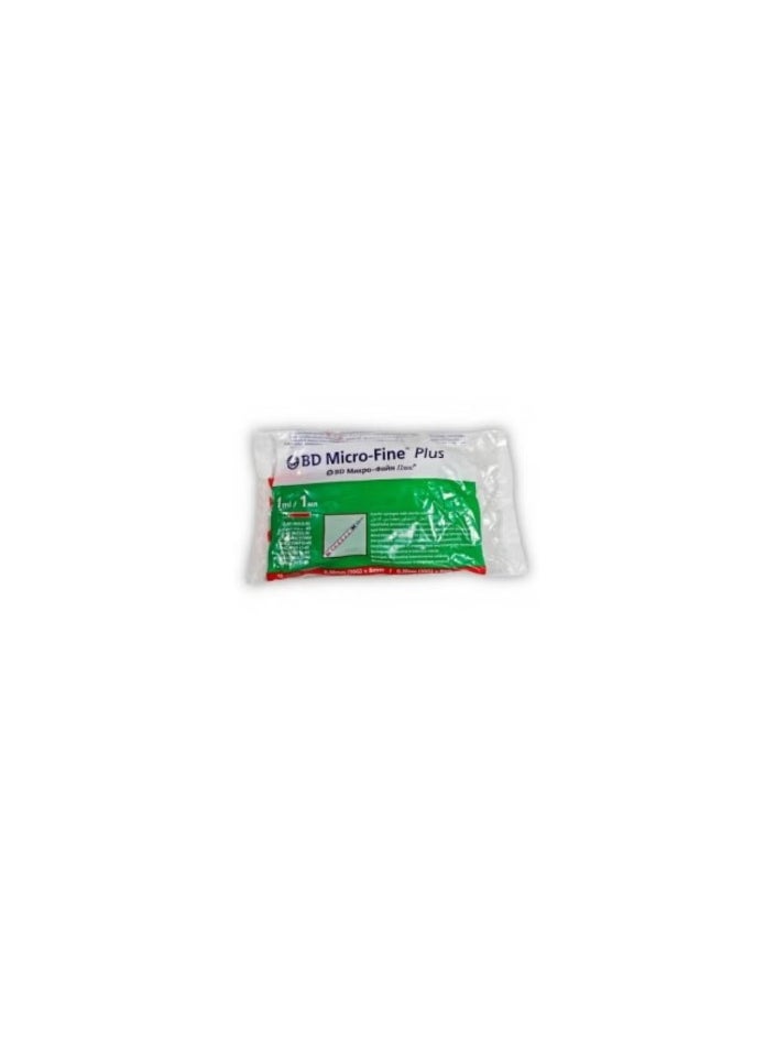BD BD Micro Fine Plus Insulin Syringe 1 ml 10s 