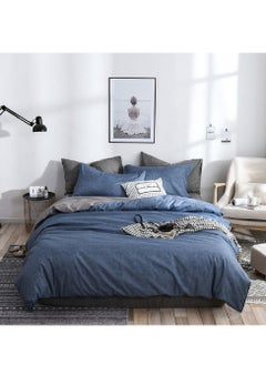 Sharpdo 4PCS Bedding Set,Queen Size Soft and Breathable Microfiber Beautiful Design Duvet Cover Set ,set includes 1 Comforter Cover, 1 Fitted Bedsheet, 4 Pillowcases  - Image 1