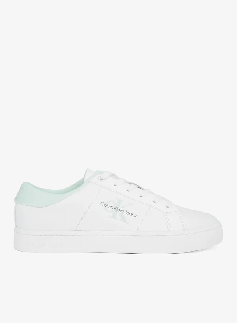Classic Cupsole Low Lace-Up Leather Sneakers