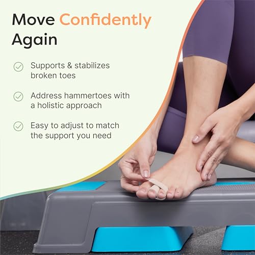 ZenToes Broken Toe Brace or Splint - Pack of 4 - Image 2