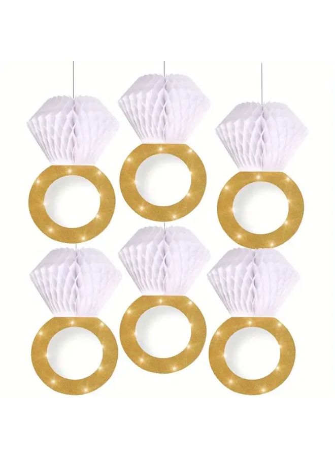 3 Pcs Bridal Shower Decoration Engagement Party Supplies Bachelorette Party Favor Hanging Decorations - Image 4