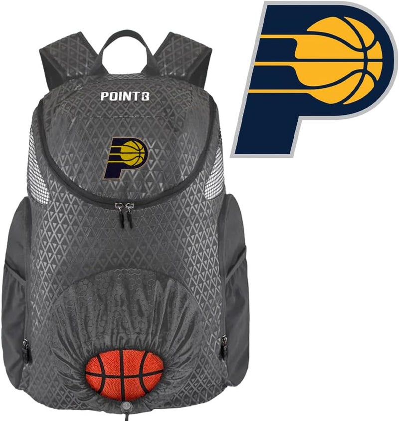 Point 3 Road Trip 2.0 Backpack Basketball Backpack with Drawstrong Closure | Ventilated Mesh Shoe Pocket Compartment - Image 1