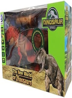 Walking Dinosaur Toy Infrared Dinosaur With Led Lights & Realistic Dinosaur Roaring Sound 9991, 3+