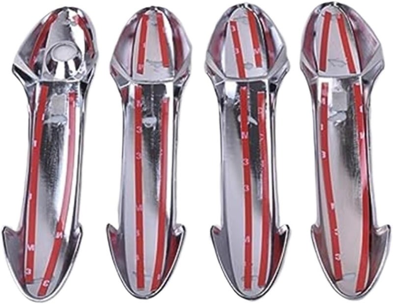 Wivplex Chrome Car Door Handle Cover Trim for Ford - Image 5