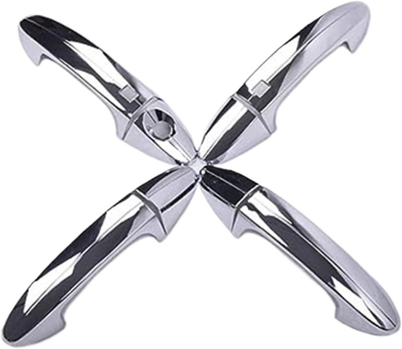 Wivplex Chrome Car Door Handle Cover Trim for Ford - Image 2