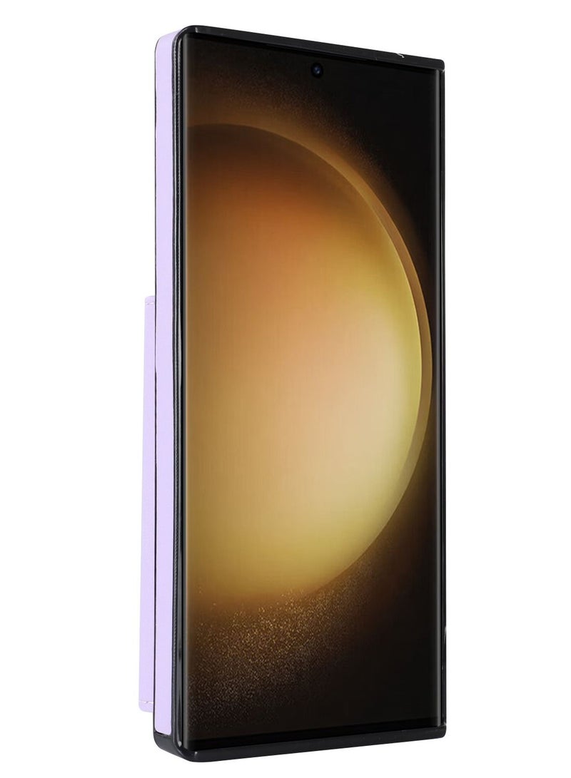 Suteni Crossbody Strap Back Cover Card Slots Leather Phone Case for Samsung - Image 2