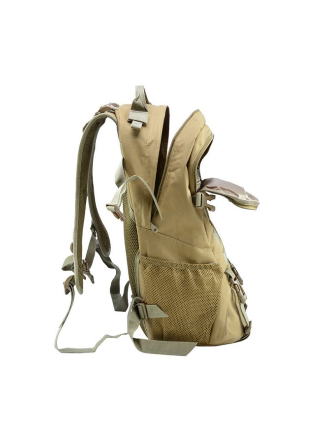 Men's Waterproof Casual Travel Camouflage Shoulder Bag Hiking Cross-country Camping Sports Outdoor Mountaineering Tactical Backpack-Color:CP Color-Capacity:20-35L - Image 4