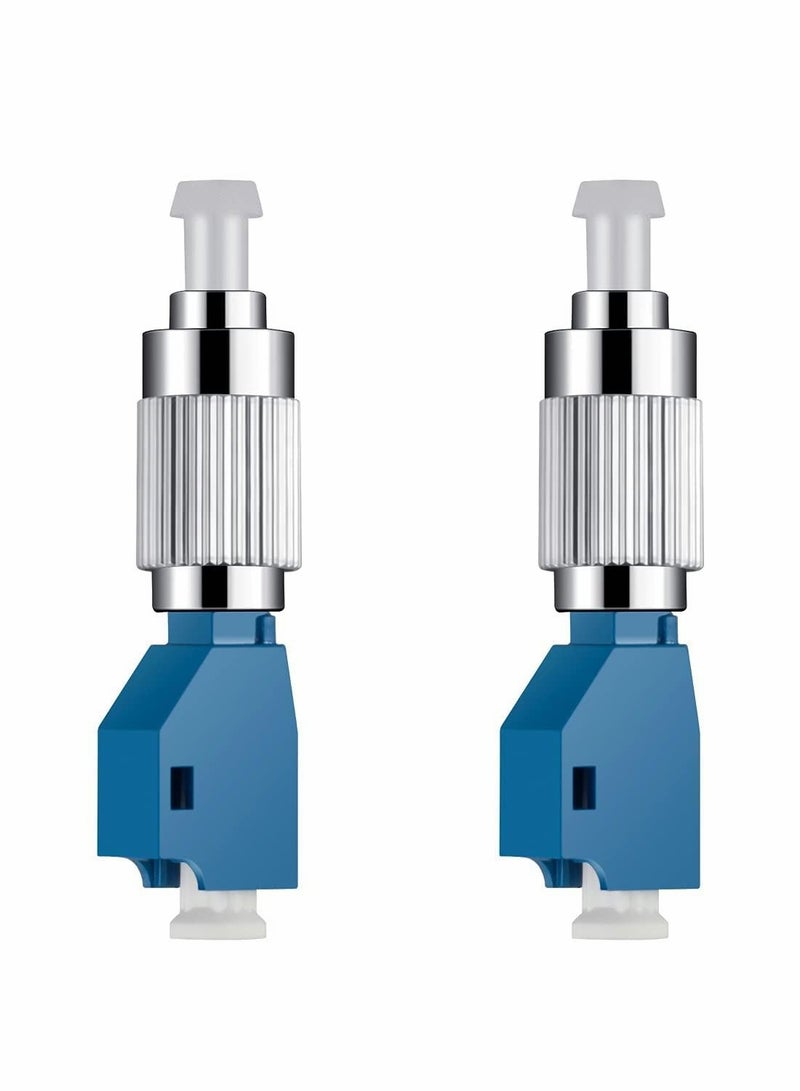 Y&D Visual Fault Locator Adapter, 2 Pcs Fiber Optic Connector, Single Mode 9/125um FC Male to LC Female Adapter for VFL  - Image 1