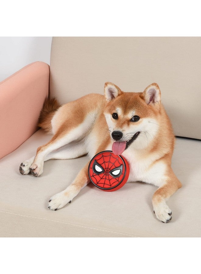 Marvel Comics for Pets Vinyl Spider-Man Dog Toy | Small Squeaky Dog Toy Spiderman Logo | Spiderman Toys for Pets, Marvel Comics Collection Squeaky Dog Toys Small Dog Toy, 4 Inch - Image 4
