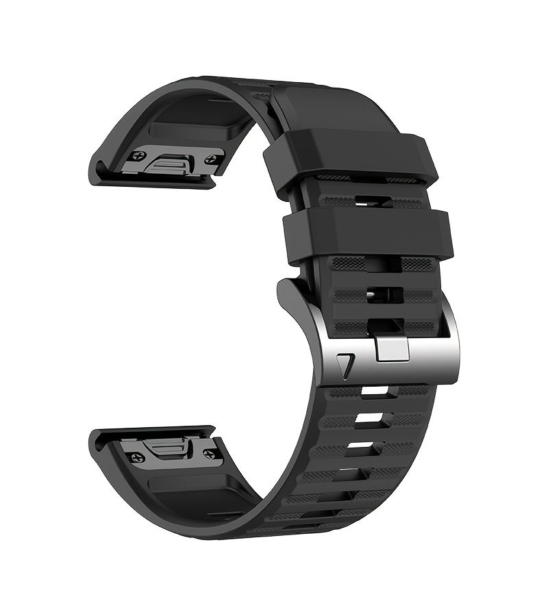حزام رياضي برتقالي مقاس 22 مم سريع التثبيت متوافق مع ساعة Garmin Fenix 7 Pro - Image 4