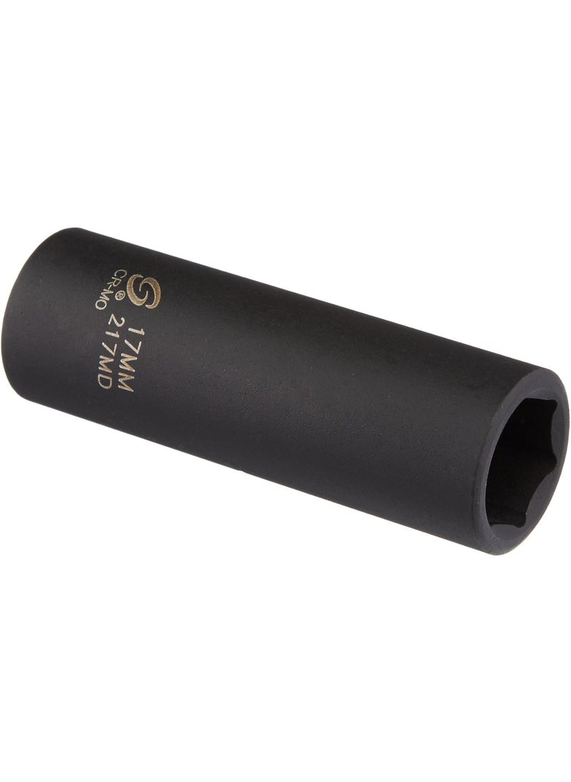 Sunex Tools Sunex 217MD 1/2" Drive 17-Mm Deep Impact Socket  - Image 1