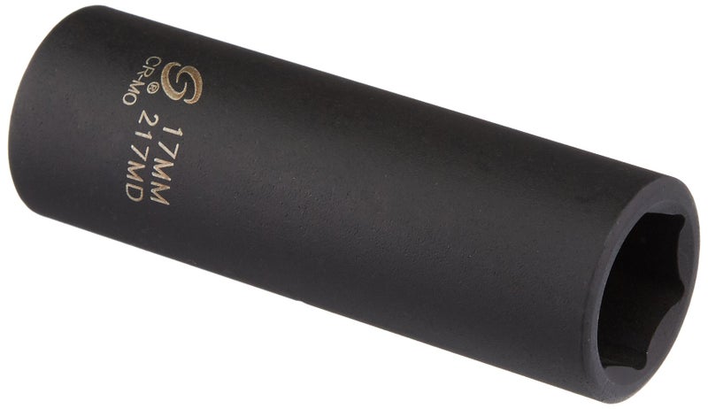 Sunex Tools Sunex 217MD 1/2" Drive 17-Mm Deep Impact Socket - Image 1