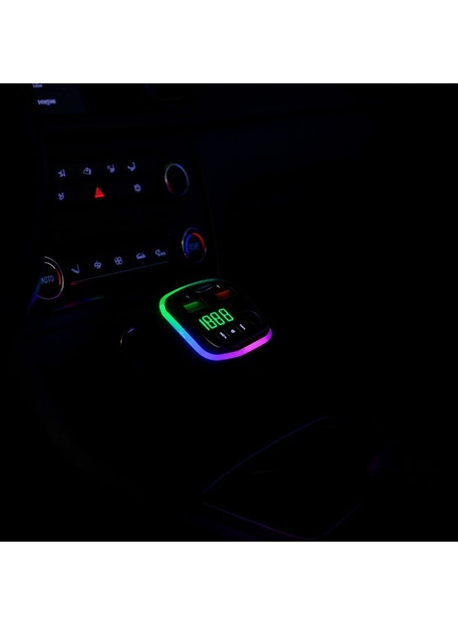 J-24 Car Charger - with Quick Charge 3.0 (18W) and two USB ports - Black - Image 2