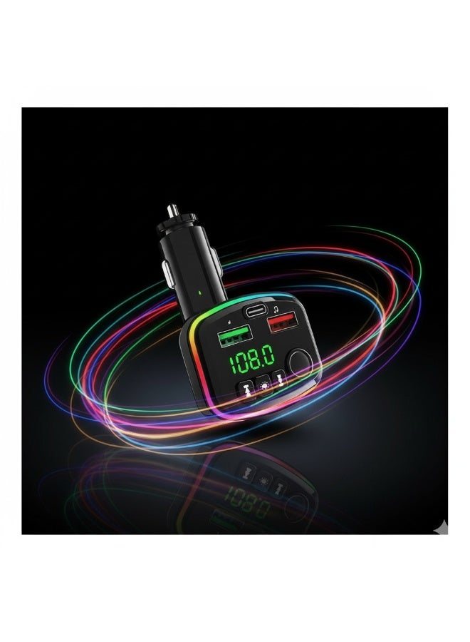 J-24 Car Charger - with Quick Charge 3.0 (18W) and two USB ports - Black - Image 3