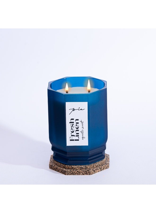 بيا سنتس شمعة "فريش لينين" الكلاسيكية | شمع صويا - Image 2