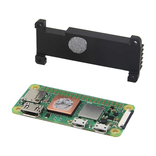 Geekworm Raspberry Pi Zero 2 W Heatsink C296, 10mm Aluminumn Alloy Heatsink Radiator Compatible with Raspberry Pi Zero 2W / Pi Zero W/Pi Zero - Image 5