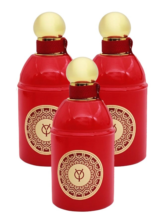 يومار 3 قطع عطر يومار خشبي زهري مسك للنساء 100 مل - Image 1