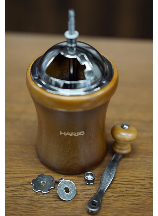 Hario Coffee Mill Dome, Ceramic, Brown - Image 2