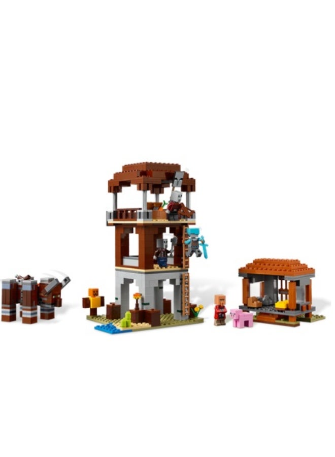 LEGO Minecraft The Pillager Outpost & Ravager Building Set - Image 3
