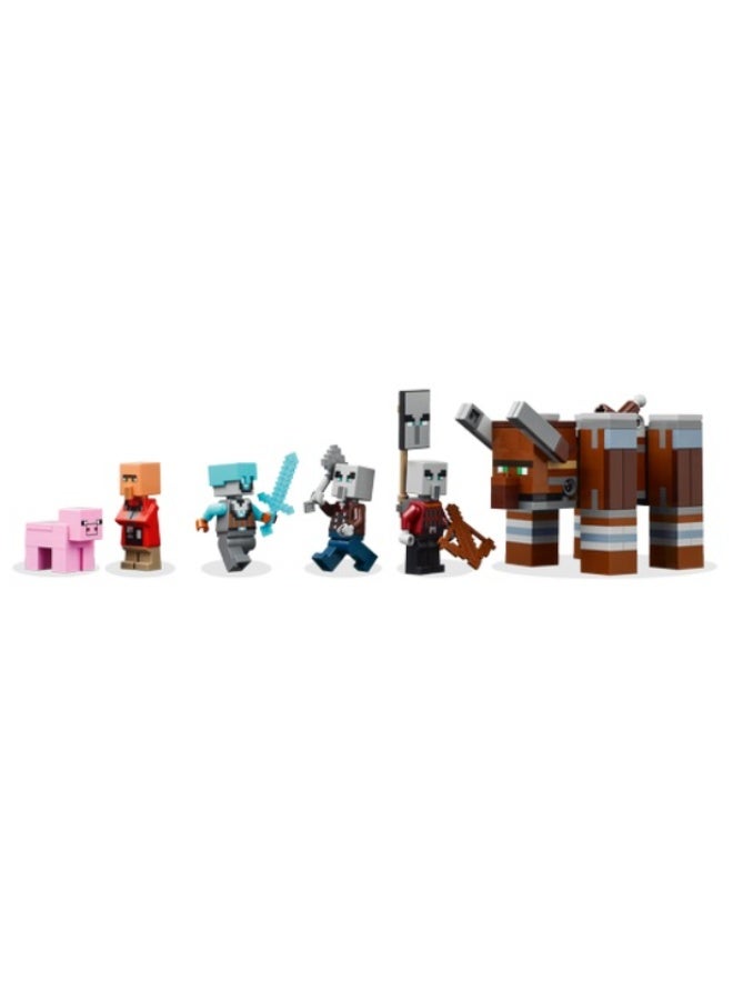 LEGO Minecraft The Pillager Outpost & Ravager Building Set - Image 4