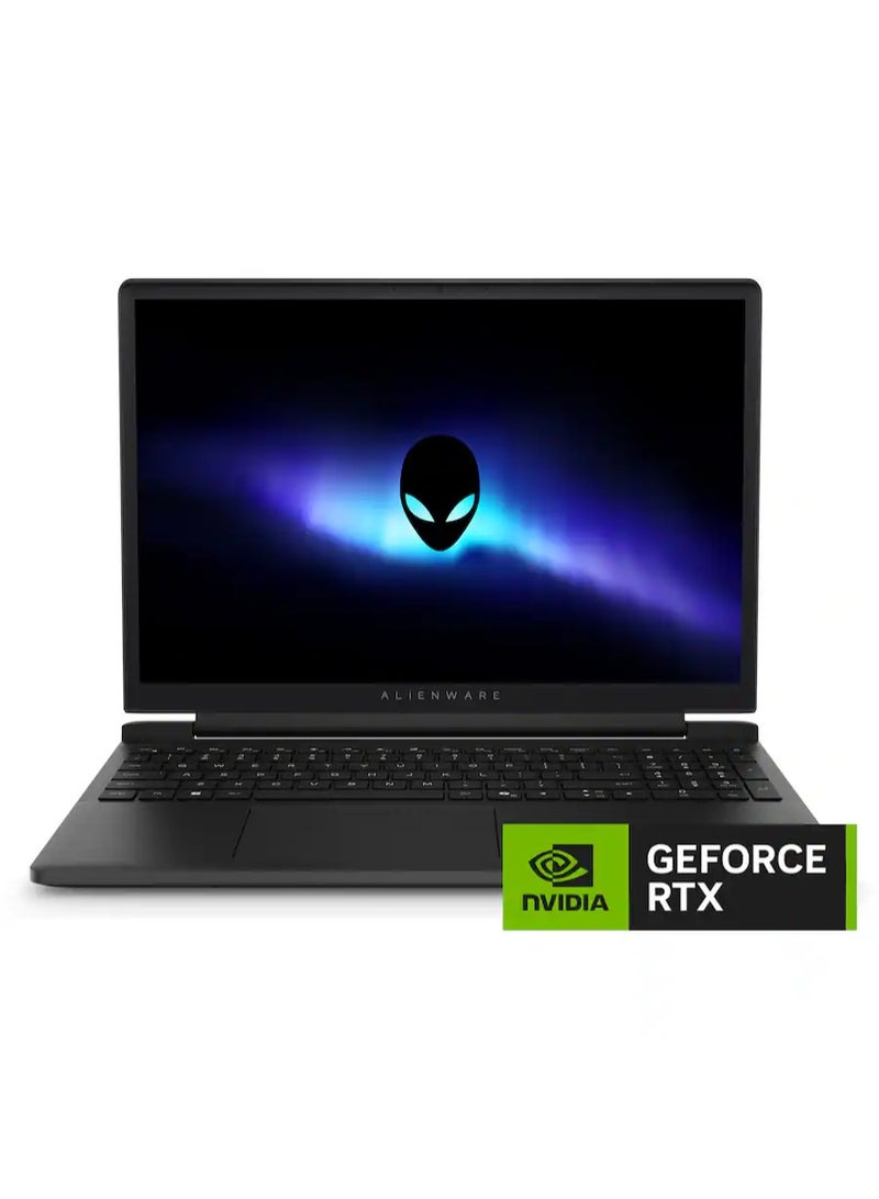 إليانوير Alienware - 15.3" 2K Gaming Laptop - AMD Ryzen 200 Series R7 260 2026 - 16GB Memory - NVIDIA GeForce RTX 5050 - 1TB Storage - Black اللغة الإنجليزية - Image 1