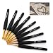 KUIDAMOS Black Crochet Hooks Set Crochet Hook 9Pcs 20mm 60mm Ergonomic Crochet Hooks and Crochet Supplies Knitting Hook for Crochet Accessories Knitting Crochet Crochet Hooks - Image 2