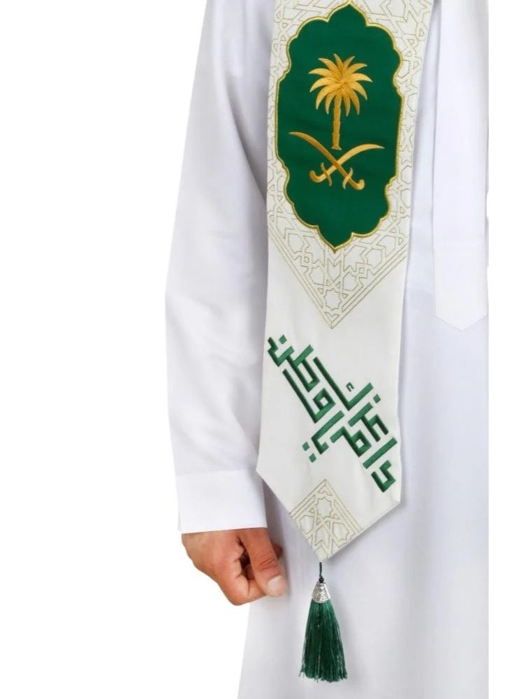Toy Box Traditional Pattern Saudi National Day Scarf - Image 4