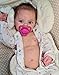 Anano Realistic Baby Dolls Silicone Full Body 18 Inch Soft Life Like Newborn Baby Dolls Girls That Look Real Babies Lifelike Reborn Waterproof Baby Doll Alive Washable - Image 2