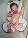 Anano Realistic Baby Dolls Silicone Full Body 18 Inch Soft Life Like Newborn Baby Dolls Girls That Look Real Babies Lifelike Reborn Waterproof Baby Doll Alive Washable - Image 4