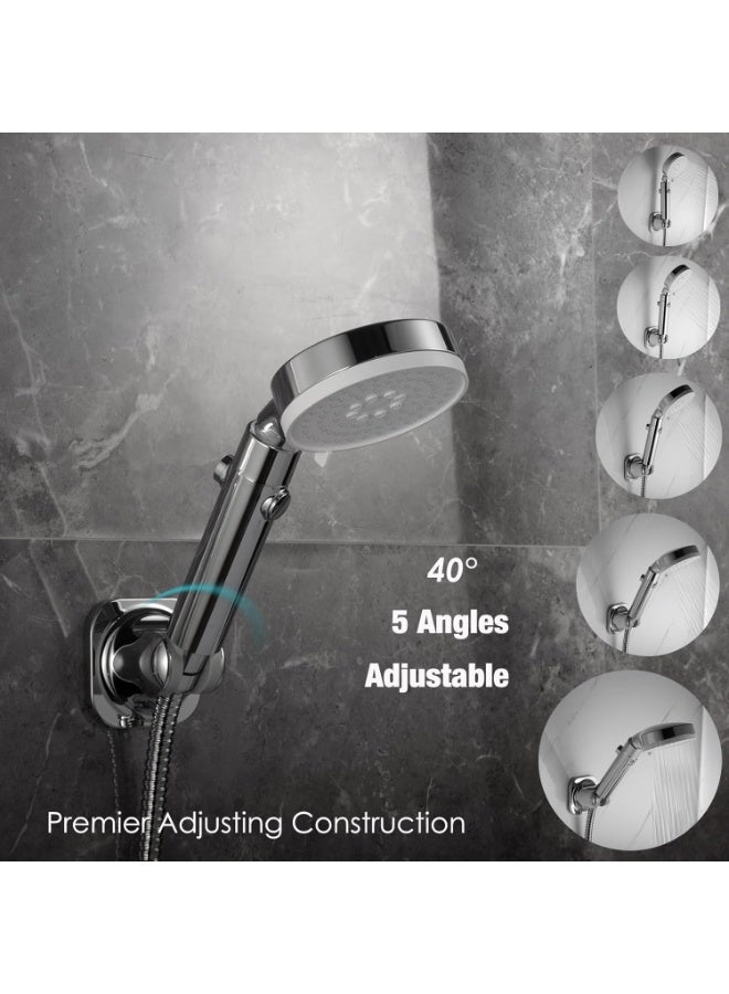 سونسر حامل رأس دش قابل للتعديل، حامل تثبيت على الحائط، زاوية 4 درجات، تركيب لاصق مع صمولة شد، متوافق مع عربات التخييم RV - Image 4