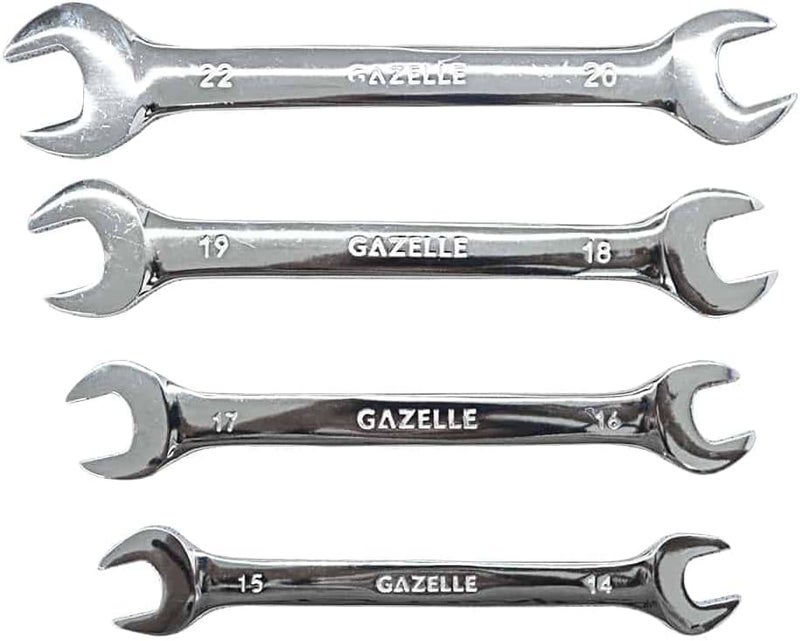 Gazelle Open Ended Spanner Set - 8 Pieces - Image 3