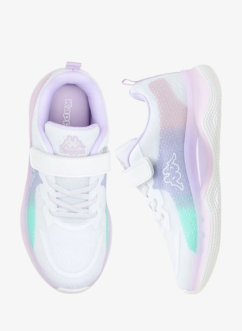 كابا حذاء رياضي بناتي بطبعة شعار مع إغلاق بشريط لاصق - Image 3