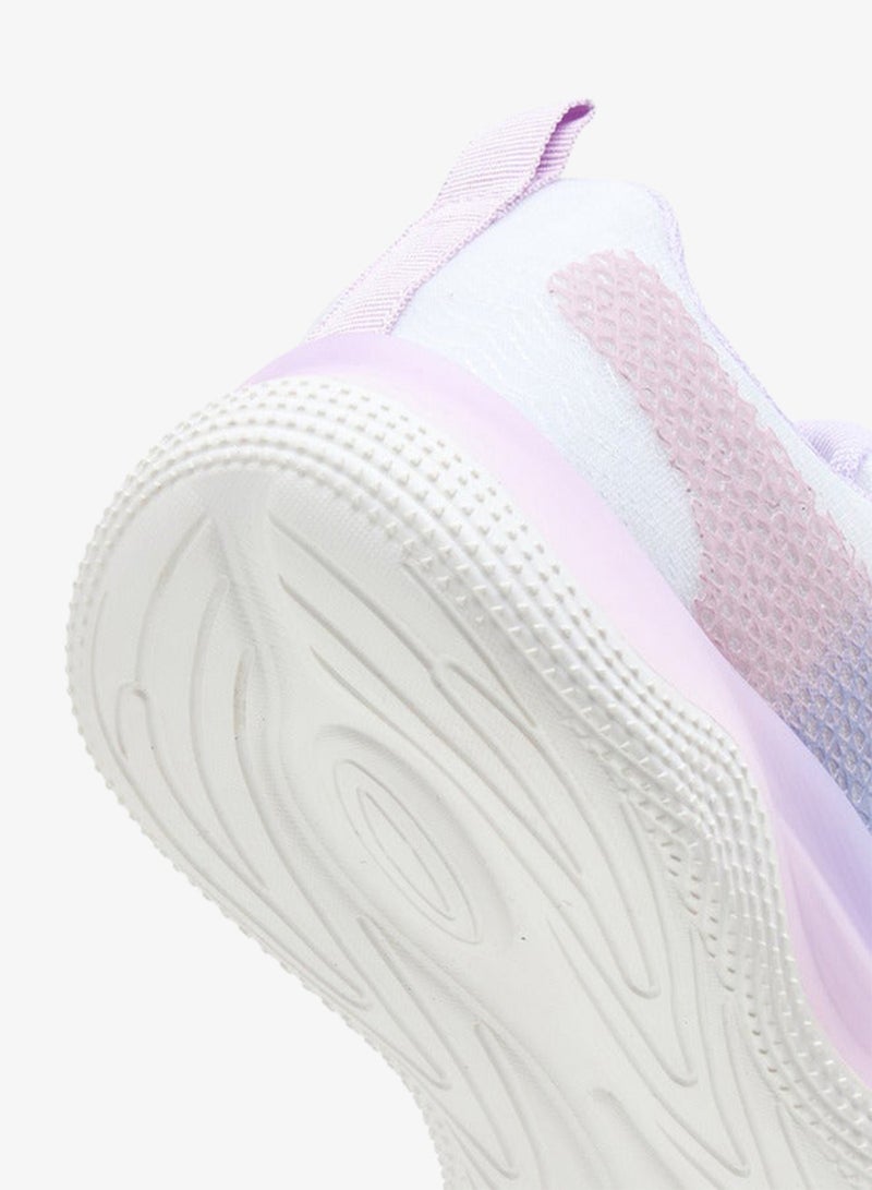 كابا حذاء رياضي بناتي بطبعة شعار مع إغلاق بشريط لاصق - Image 5