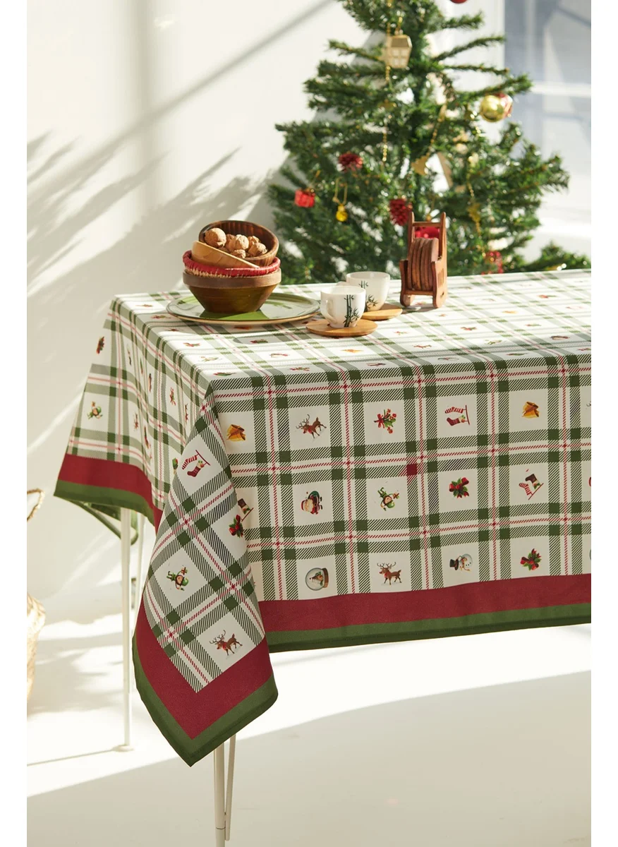 Ays Home New Year Figured Tablecloth 140X240