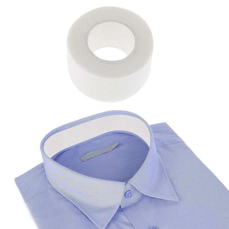 Kshavi Kshavi Collar Protector Neck Sweat Pad Antiperspirant Sticker Absorbing Sweat Pads nonwoven fabric Disposable SelfAdhesive Invisible Protection Hats Liner Caps Against Collar Sweat Stains 2PCs - Image 1