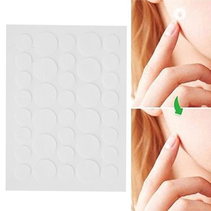 Skin Tag Patch: 36pcs Hydrocolloid Patches (24 Small 12 Large) Multi-Site Applicable - Gentle Concealing & Covering Skin Tag Cover for Body Face Acne Pimple Care - Image 3