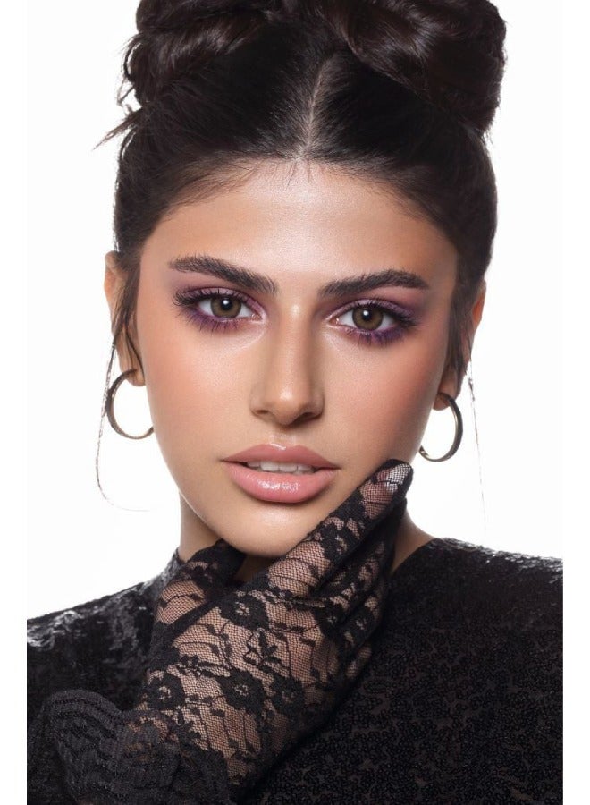 بيلا دايموند الور بولند، للاستخدام لمدة 3 اشهر، عدسات لاصقة ملونة، عدسات لاصقة تجميلية، عدسات لاصقة بنية، عبوة من عدستين - Image 2