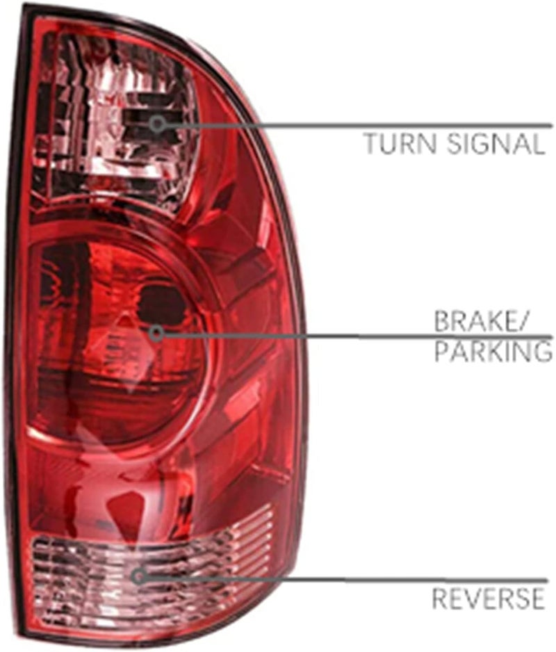 SEBLAFF 2-Pack Tail Light Assembly Replacement for 2005-2015 Tacoma - Image 3