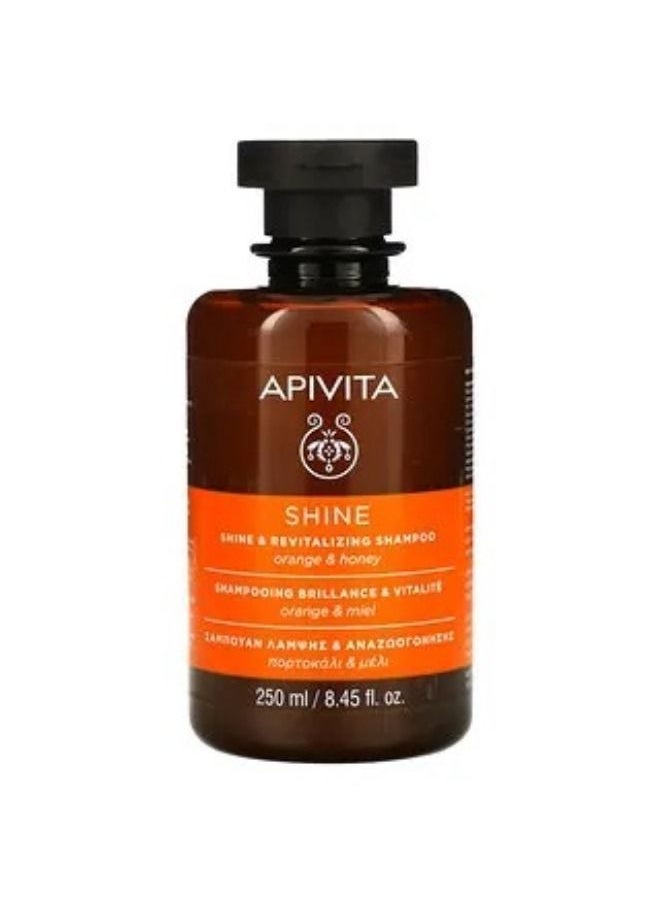 Apivita Apivita Shine & Revitalizing Shampoo Orange & Honey 8.45 fl oz 250 ml 