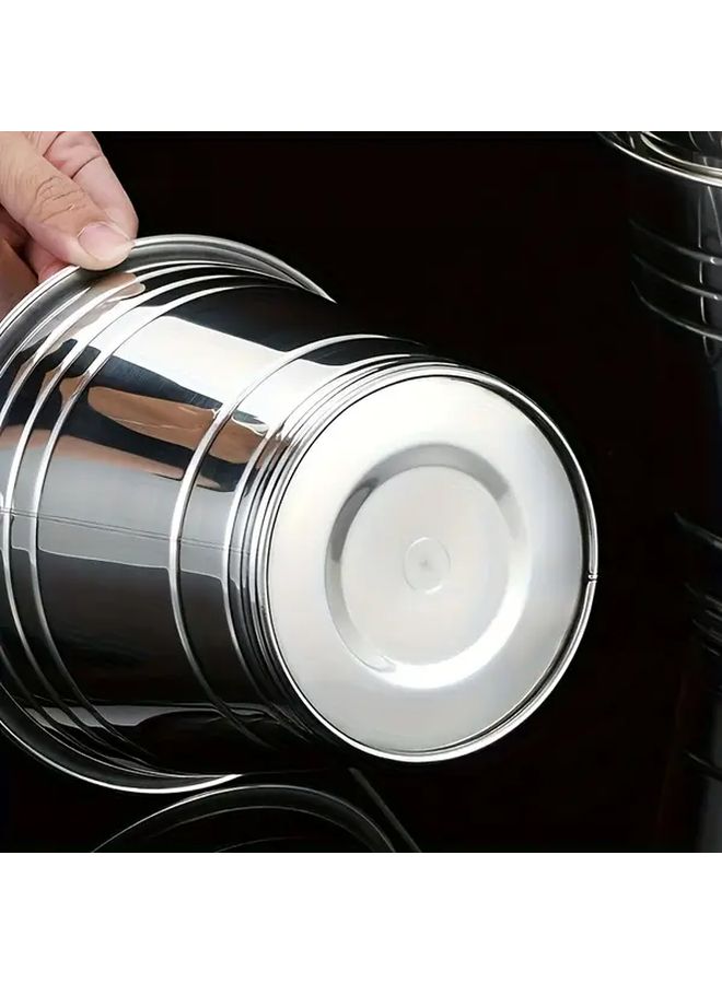 1 2 Golden Ice Bucket 101 44oz Stainless Steel Portable Ice Cube Container Wine Champagne Beer Party Bar Tools for Summer Club Drinks - Image 4