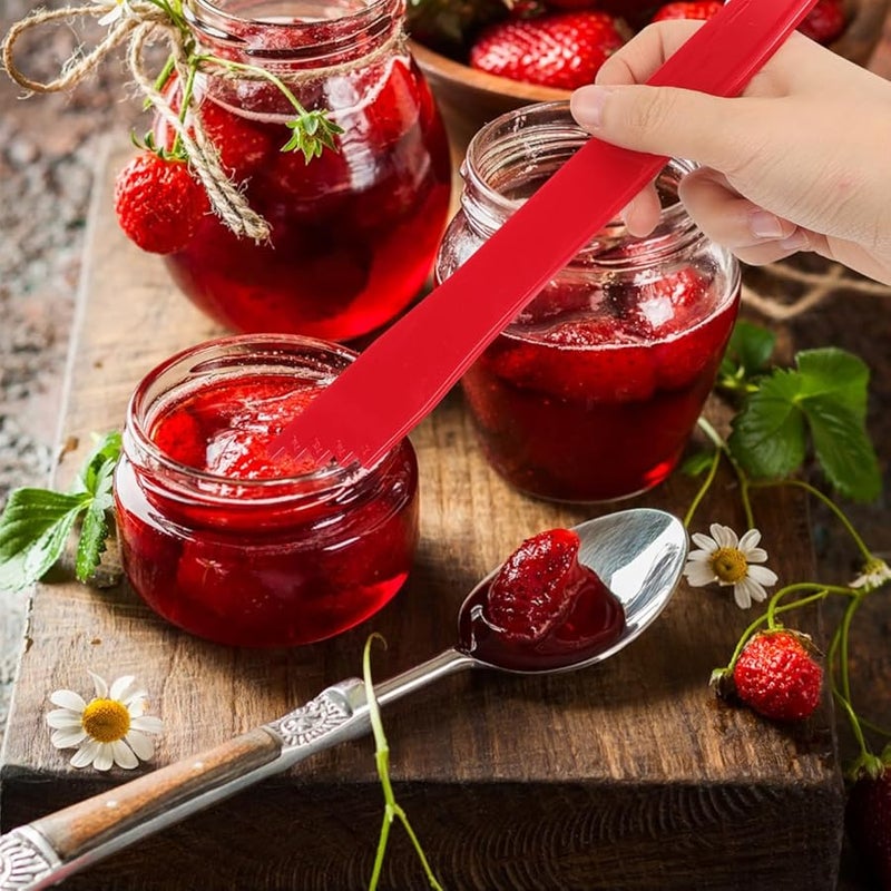 6 Piece Canning Tool Set with 8.8 Inch Bubble Remover and Jar Lid Lifter for Home Kitchen - Image 5