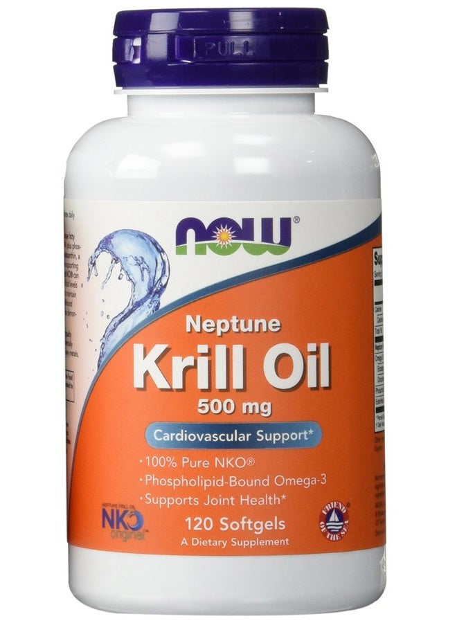 Now Foods Neptune Krill Oil 500Mg(2-pack)120 softgels - Image 1