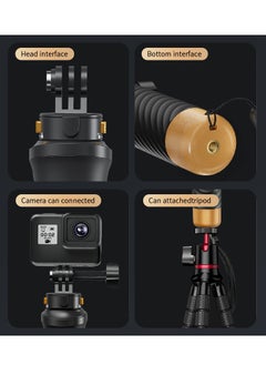 PULUZ Quick Release Floating Handle Hand Grip, Waterproof Mount Hand Grip for Action Camera Compatible with GoPro 13 12 11 10 9, Insta360, DJI Osmo Action Cameras  - Image 5
