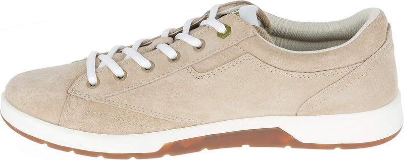 CATERPILLAR Beige Leather Lace-Up Sneakers - Image 2